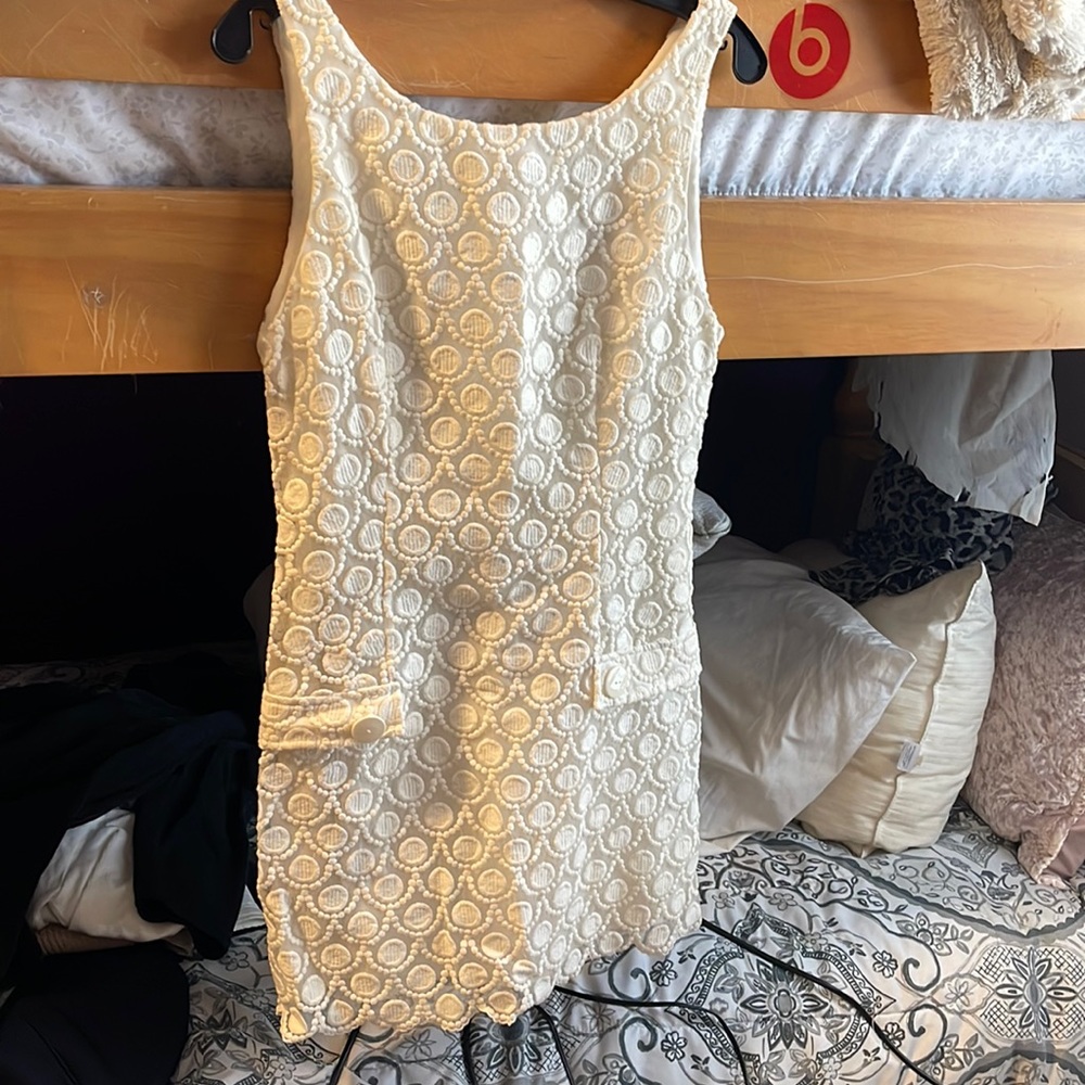Bebe eyelet dress. Super cute